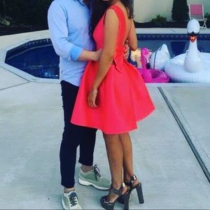 Kate Spade Open Back Mini Silk Dress